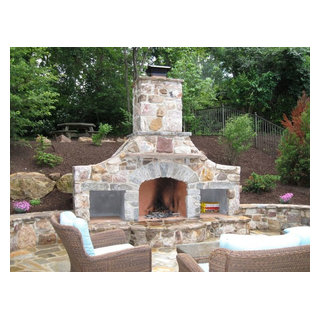 Stone firewood storage hotsell