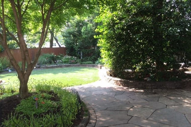 This is an example of a rustic patio in DC Metro.