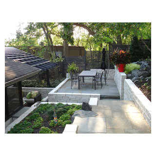 Nested Terrace - Contemporary - Patio - Minneapolis - by biota ...