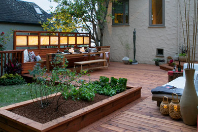 Patio - craftsman patio idea in San Francisco