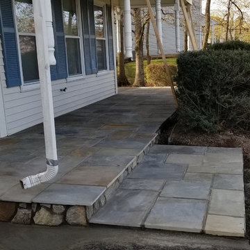 New Patio In Front of Home
