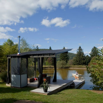 New York Boat House & Pond Swing