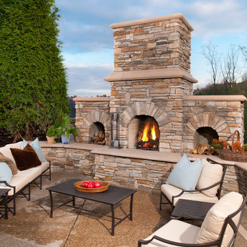 Next Level Outdoor Living Space - Fire Feature
