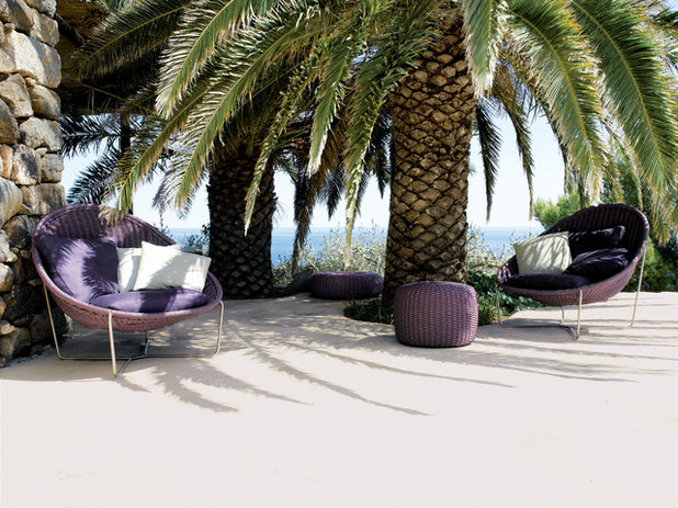 Beach Style Patio by escale design