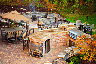 Elegant patio photo in St Louis