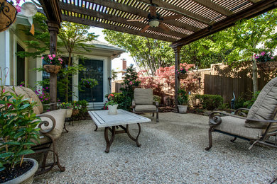 Patio - traditional patio idea in Dallas