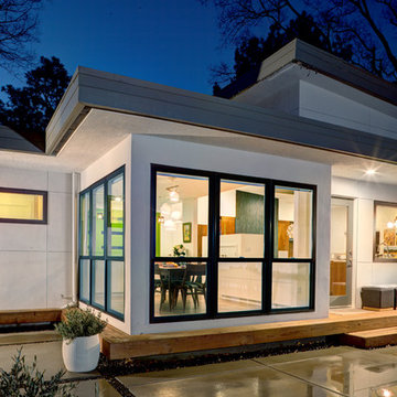 Oakside Exterior with Large Windows