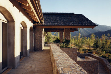 Inspiration for a timeless patio remodel in Boise