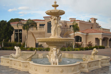 Ornate Estate Fountain