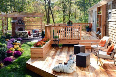 Example of a trendy patio design in Other