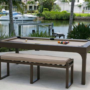 Outdoor All Weather Billiard Pool Table