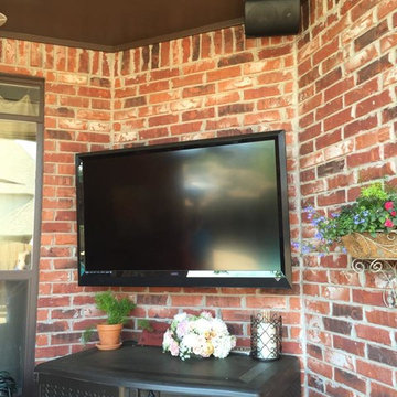 Outdoor and Indoor TV Hangs
