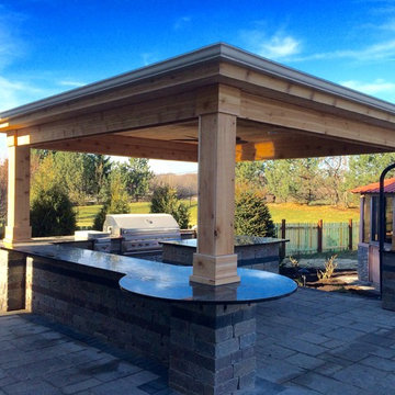 Outdoor covered patio