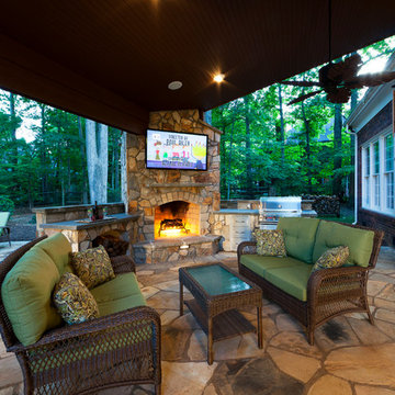 Covered Patio Oasis
