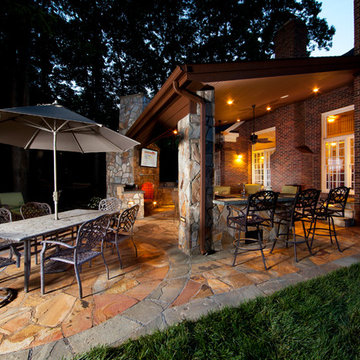 Covered Patio Oasis