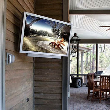 Outdoor Entertainment Gallery - TV, Monitor and Speaker Automation