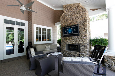 Outdoor Entertainment Living Space
