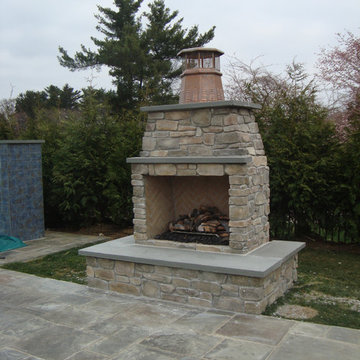 Outdoor fire features