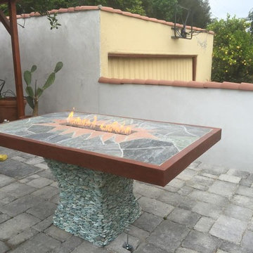 Outdoor Fire Table - Custom Built