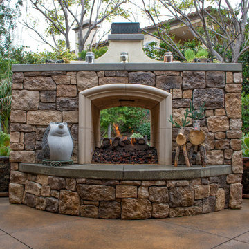 Outdoor Fireplace