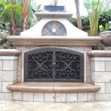 Outdoor Fireplace Gate
