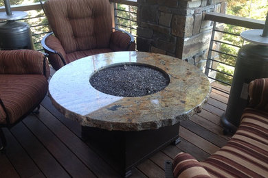 Outdoor Fireplace Surround