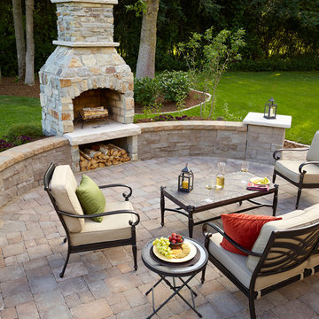 Outdoor Fireplace: The ultimate gathering spot