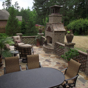 Outdoor Fireplaces & Isokerns