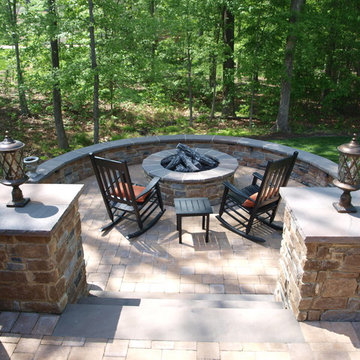 Outdoor fireplaces/ firepits