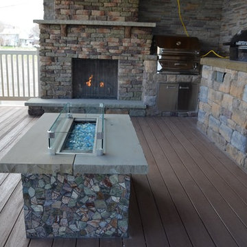 Outdoor Gas Fireplace