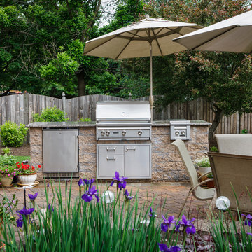 Outdoor Grilling Station