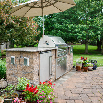 Outdoor Grilling Station