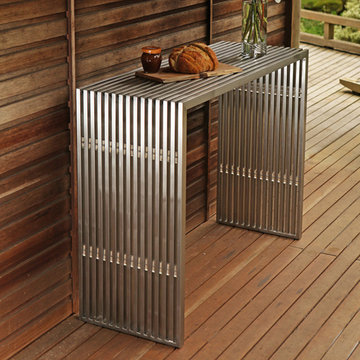Outdoor Industrial Console Table