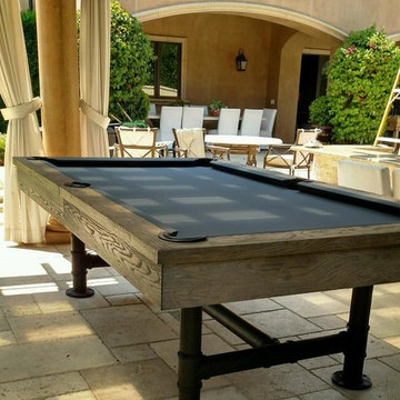 Outdoor Industrial Pool Table