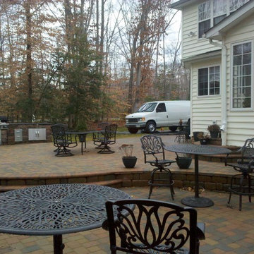 Outdoor Kitchen and Entertainment Area - Port Tobacco, MD