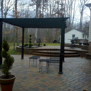 Outdoor Kitchen and Entertainment Area - Port Tobacco, MD