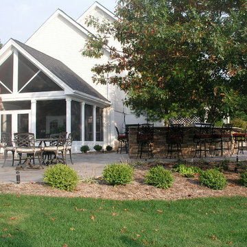 Outdoor Kitchen & Living Area | Augusta, MO