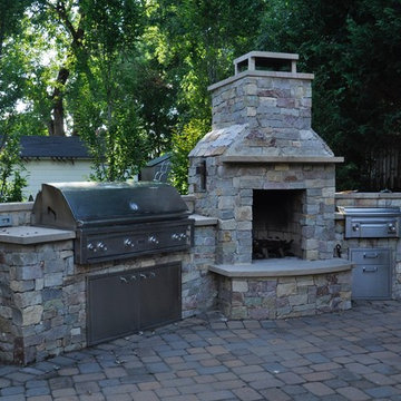 Outdoor Kitchen and Party House