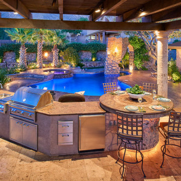 Outdoor Kitchen and Patio Cover, Pergola