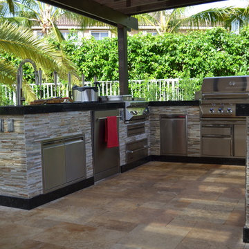 Outdoor kitchen And Pergola Project