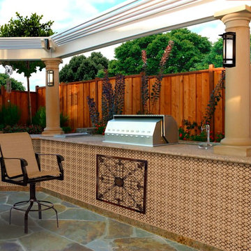 Outdoor Kitchen Tile