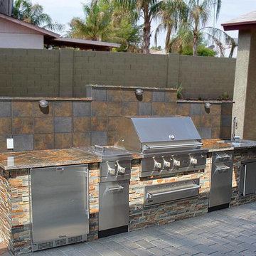 Outdoor Kitchen Tile