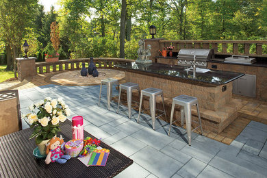 Inspiration for a patio remodel in Boston
