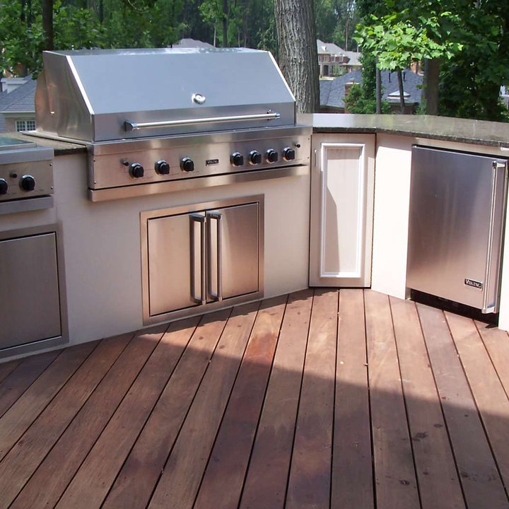 Built In Grill On Deck Photos & Ideas Houzz