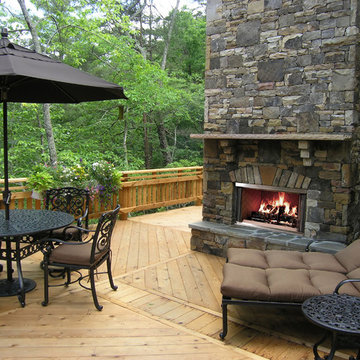 Outdoor Lifestyles Montana Wood Fireplace