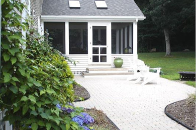 Example of a patio design in Providence