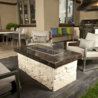 Minimalist patio photo in Denver