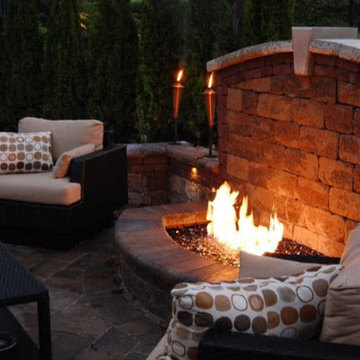 Outdoor Living Fire Features