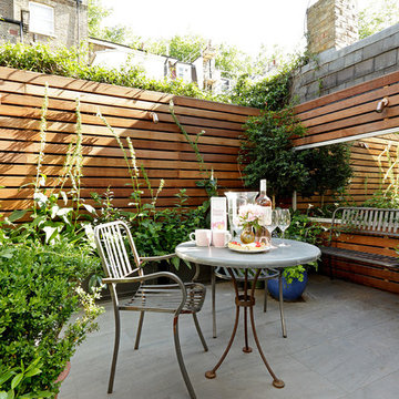 canvas windbreak for decking