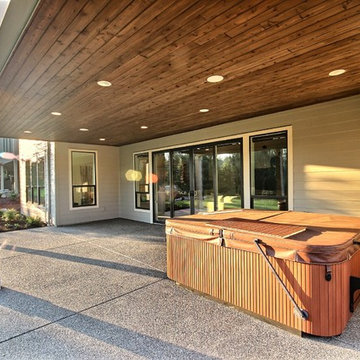Outdoor Living (Lower Story) The Cadence : 2018 Parade of Homes